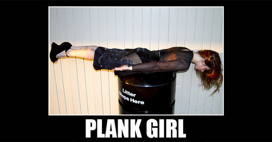 The Strange: plank girl1