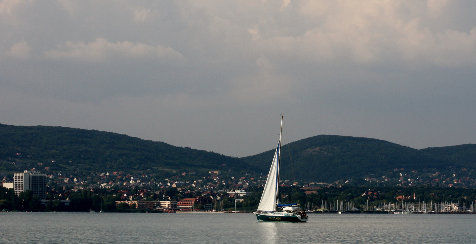 Balaton Tihany felől