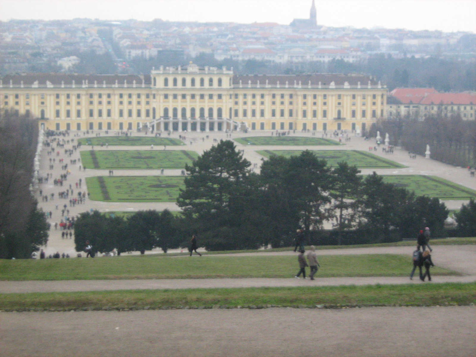 Schönbrunn látkép