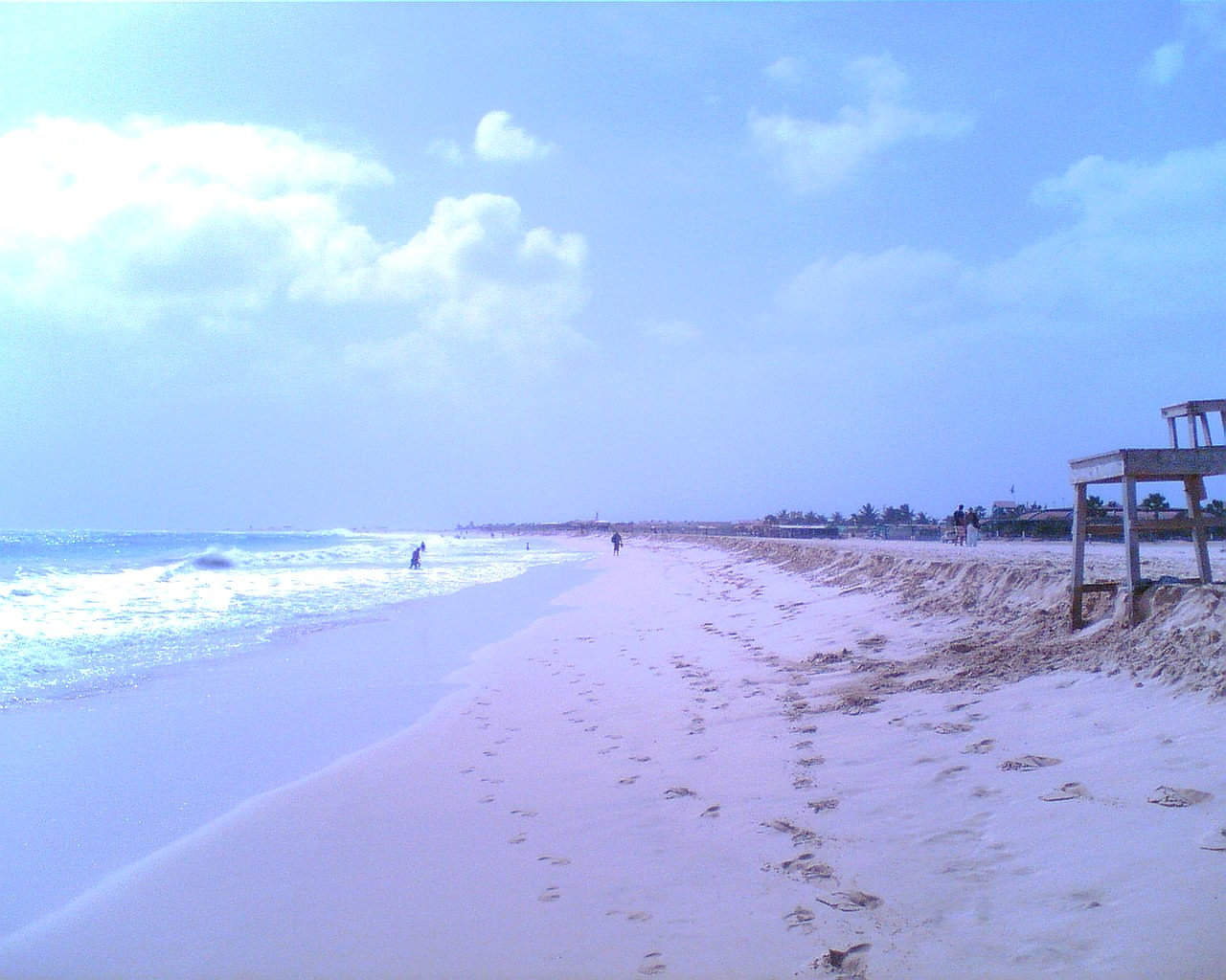 santa maria oceán beach van aki fürdik is