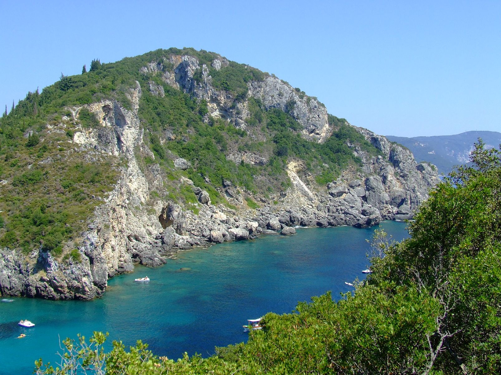 Paleokastritsa, Main beach #5