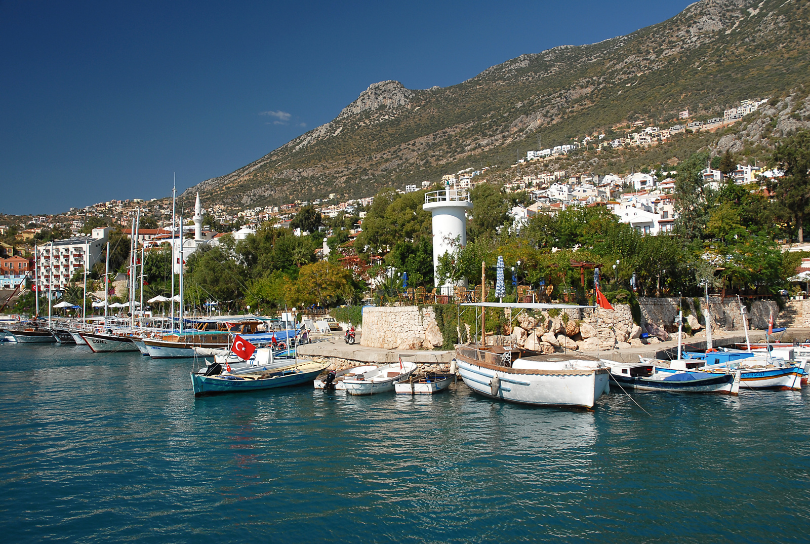 Kalkan kikötő