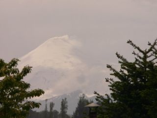 A füstölgő Villarrica