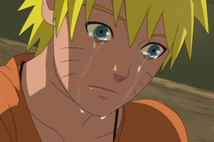 Naruto 405   Naruto crying by futonrasen