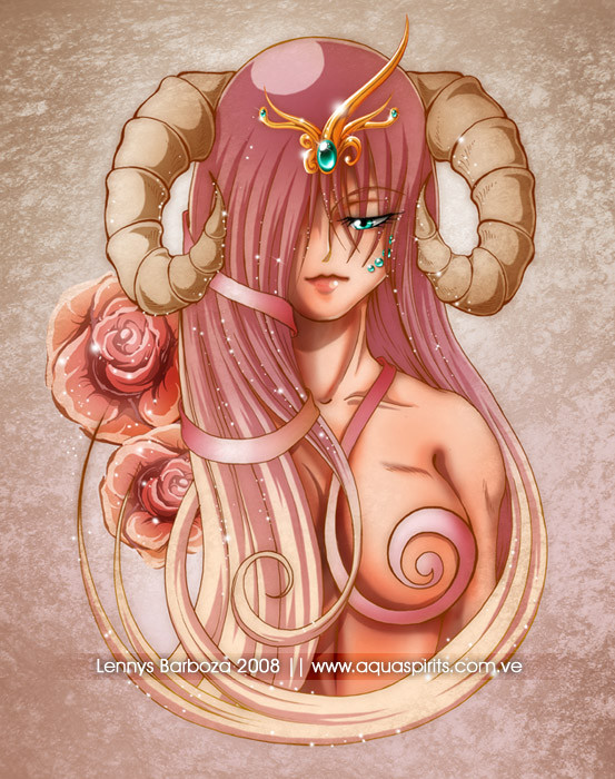 Aries Portrait by Aquarina chan