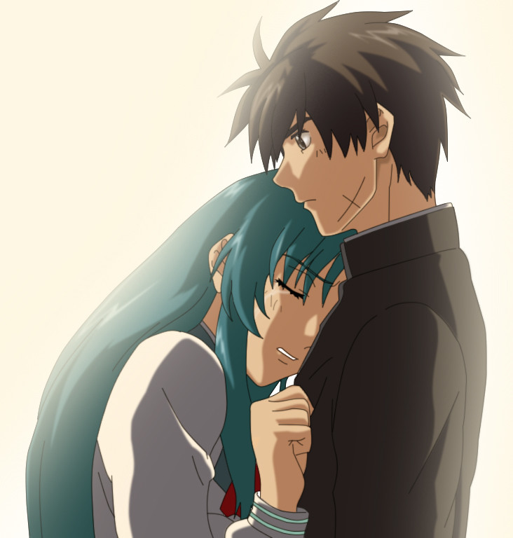 Chidori and Sousuke by Rydin