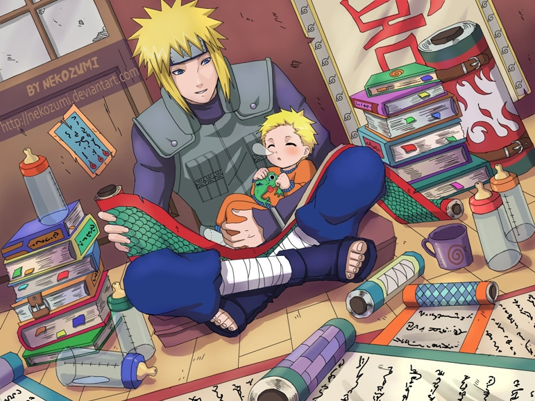 NARUTO   YONDY n BABY by nekozumi