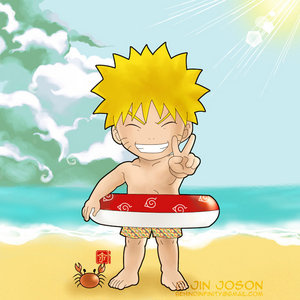 Naruto Calendar Summer by behindinfinity