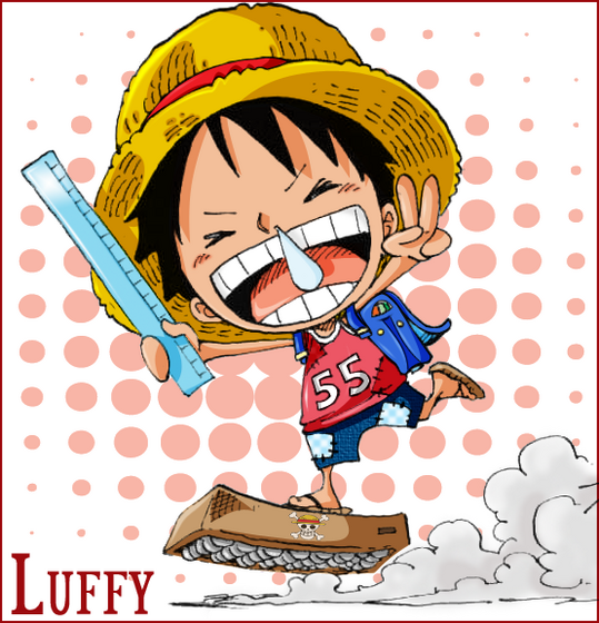 Family Time  Monkey D  Luffy by Natthy.png