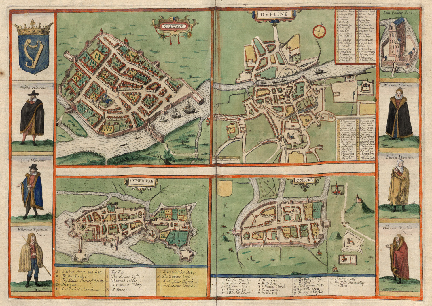 Dublin (Dubline) XVI–XVII. század fordulóján