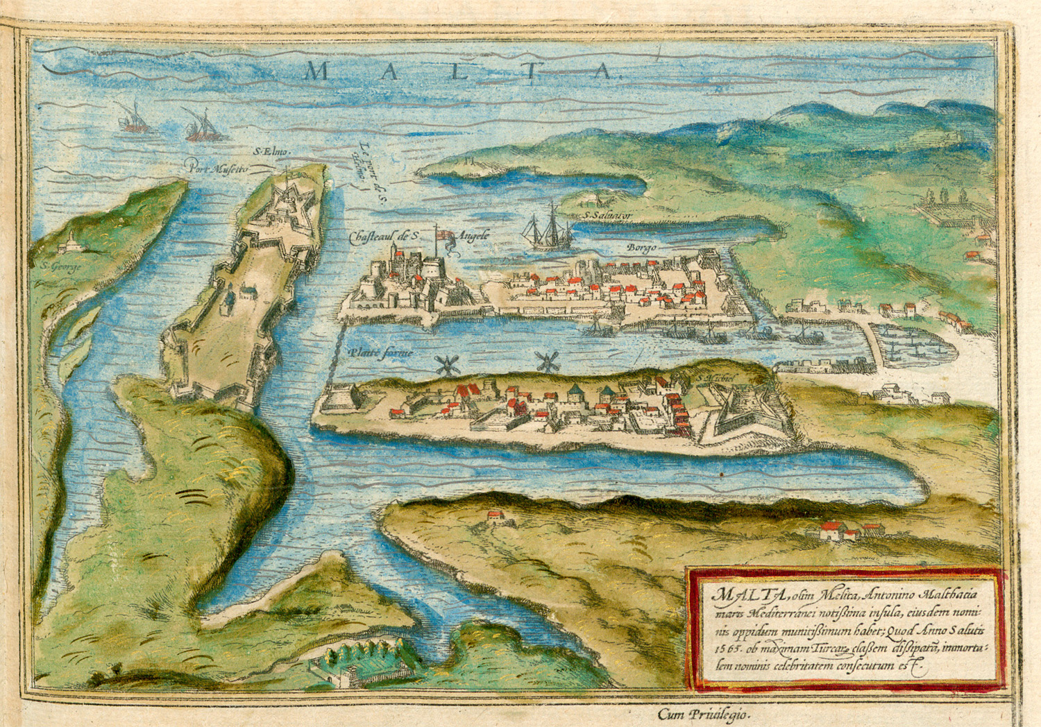 Valetta a XVI–XVII. század fordulóján