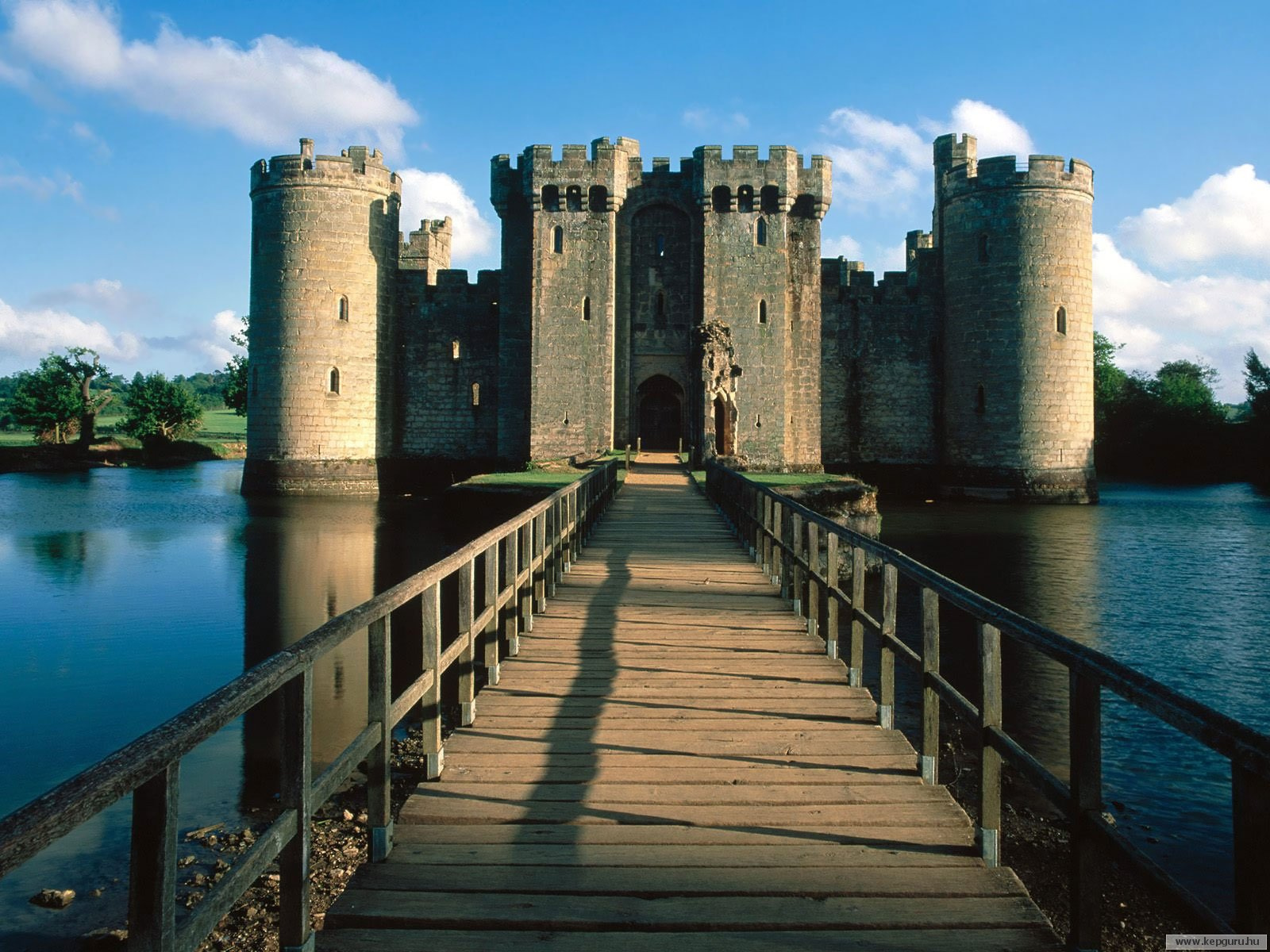 Bodiam kastély-Anglia