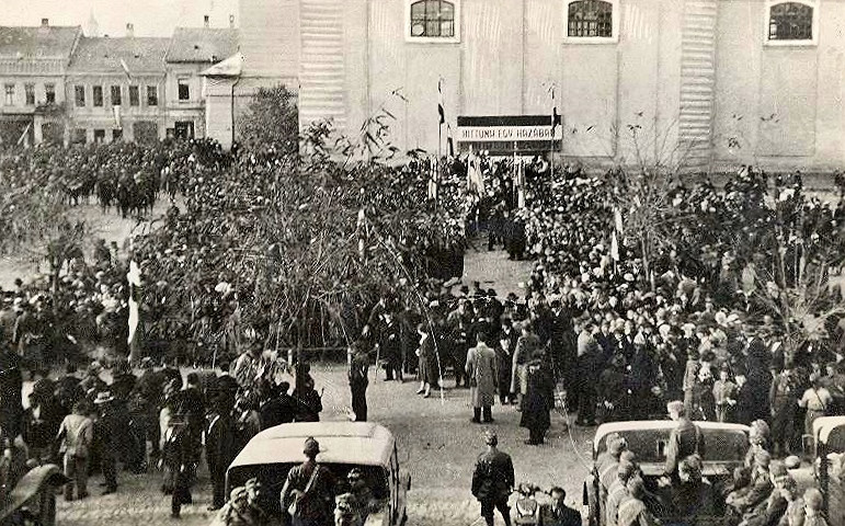 Rimaszombat Vissza 1938. nov. 10 Bevonulás