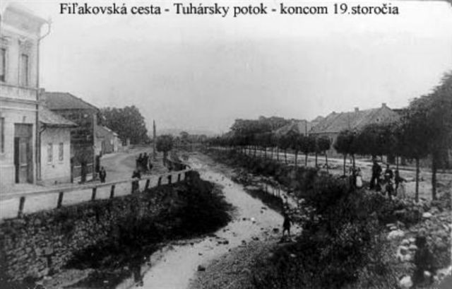 Fi¾akovská cesta - Tuhársky potok - koncom 19. storoèia