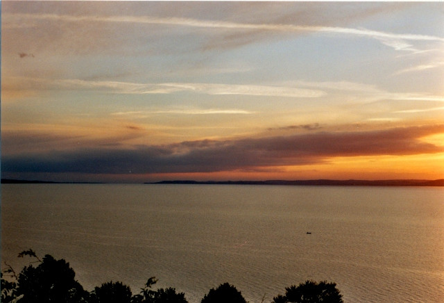 Balaton,esti horgászat