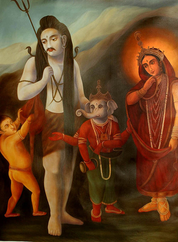 lord shiva family or64