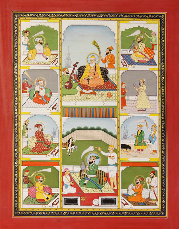 the ten sikh gurus hj70