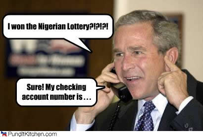 bush-nigerian-lottery