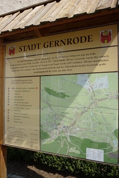 Gernrode map