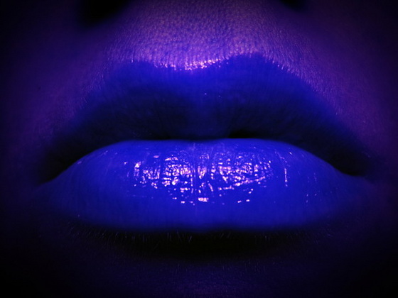 my blue lips