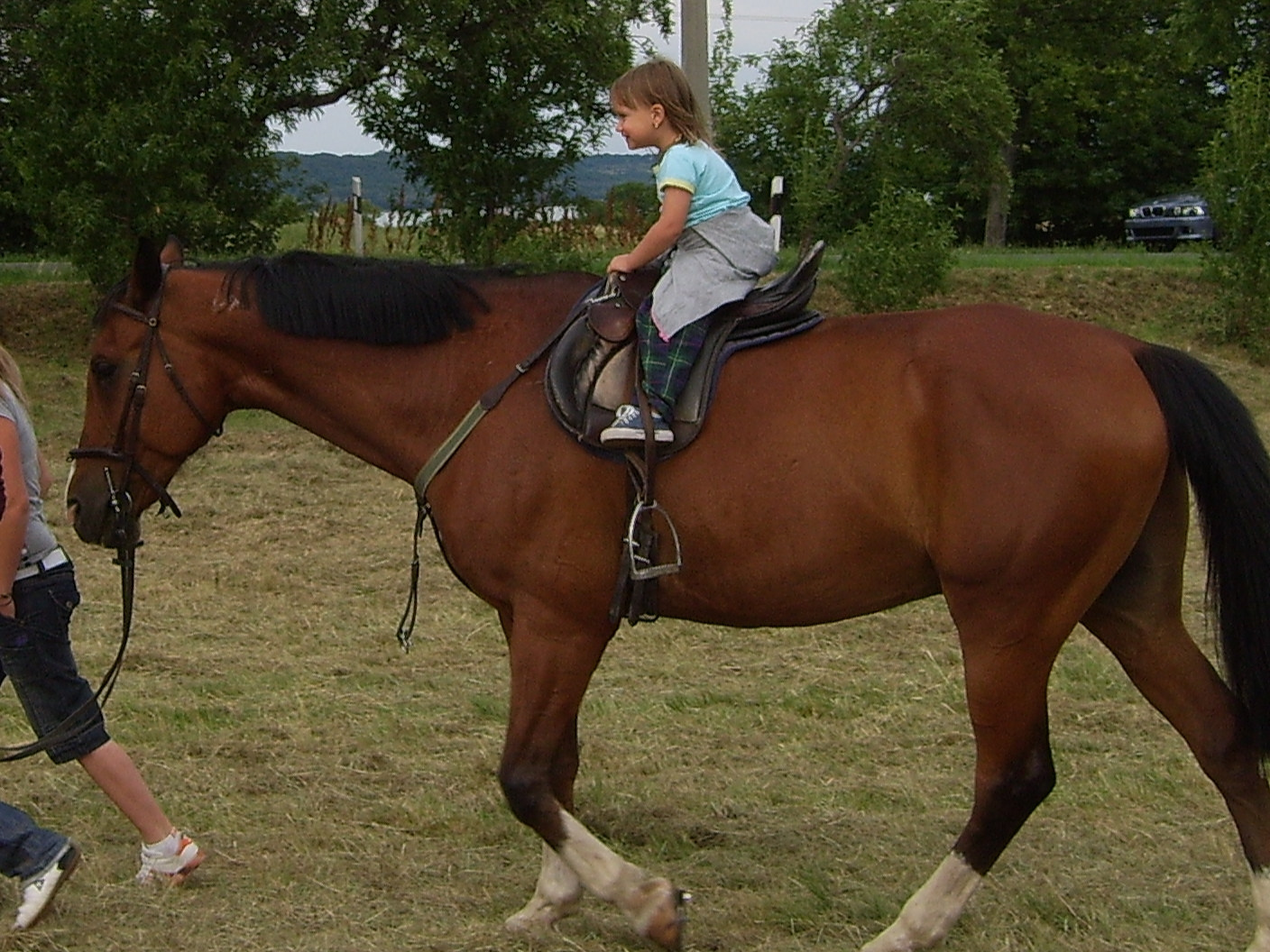 2008.nyarán már így lovagolt.