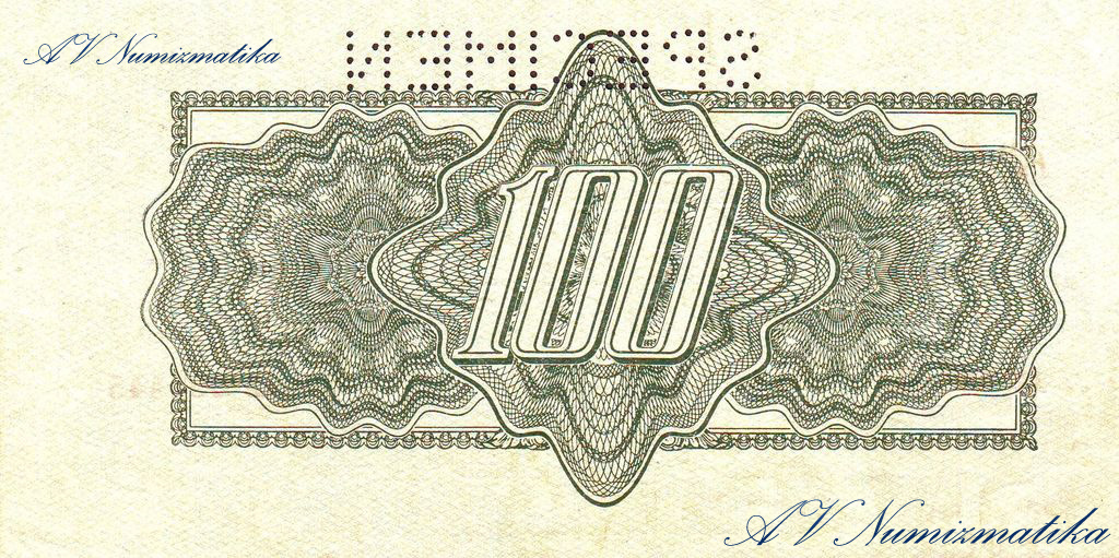 004a 100 Korun 1944 rev