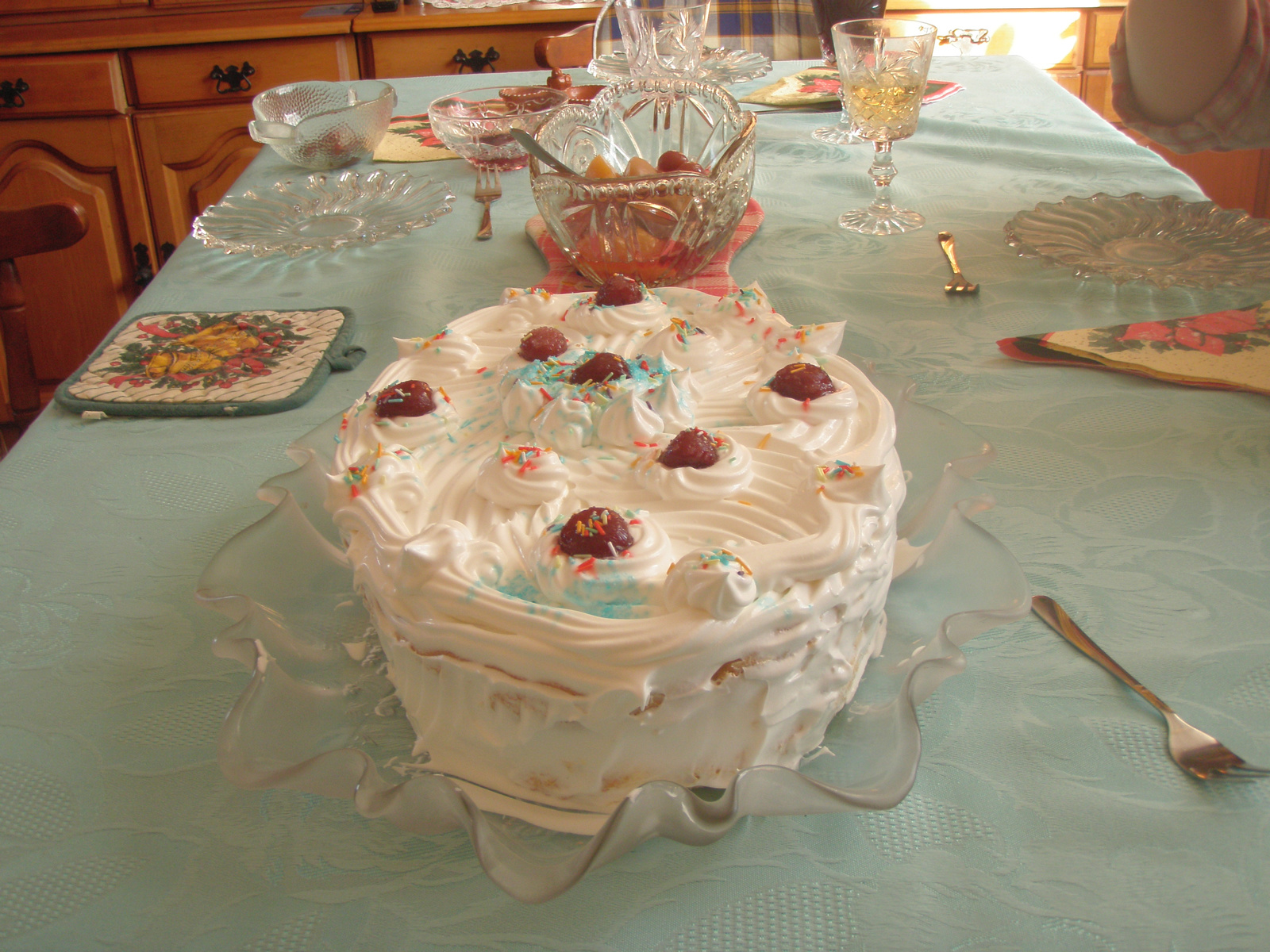 Karamell-krémes gesztenyés torta