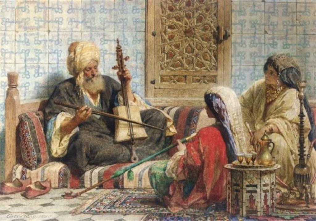 carl-haag-1820-1915-music-in-the-harem-carl-haag-1820-1915 (Larg