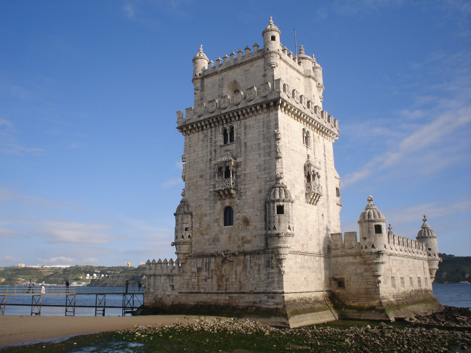 A világhírű Belém-torony, Lisszabon jelképe