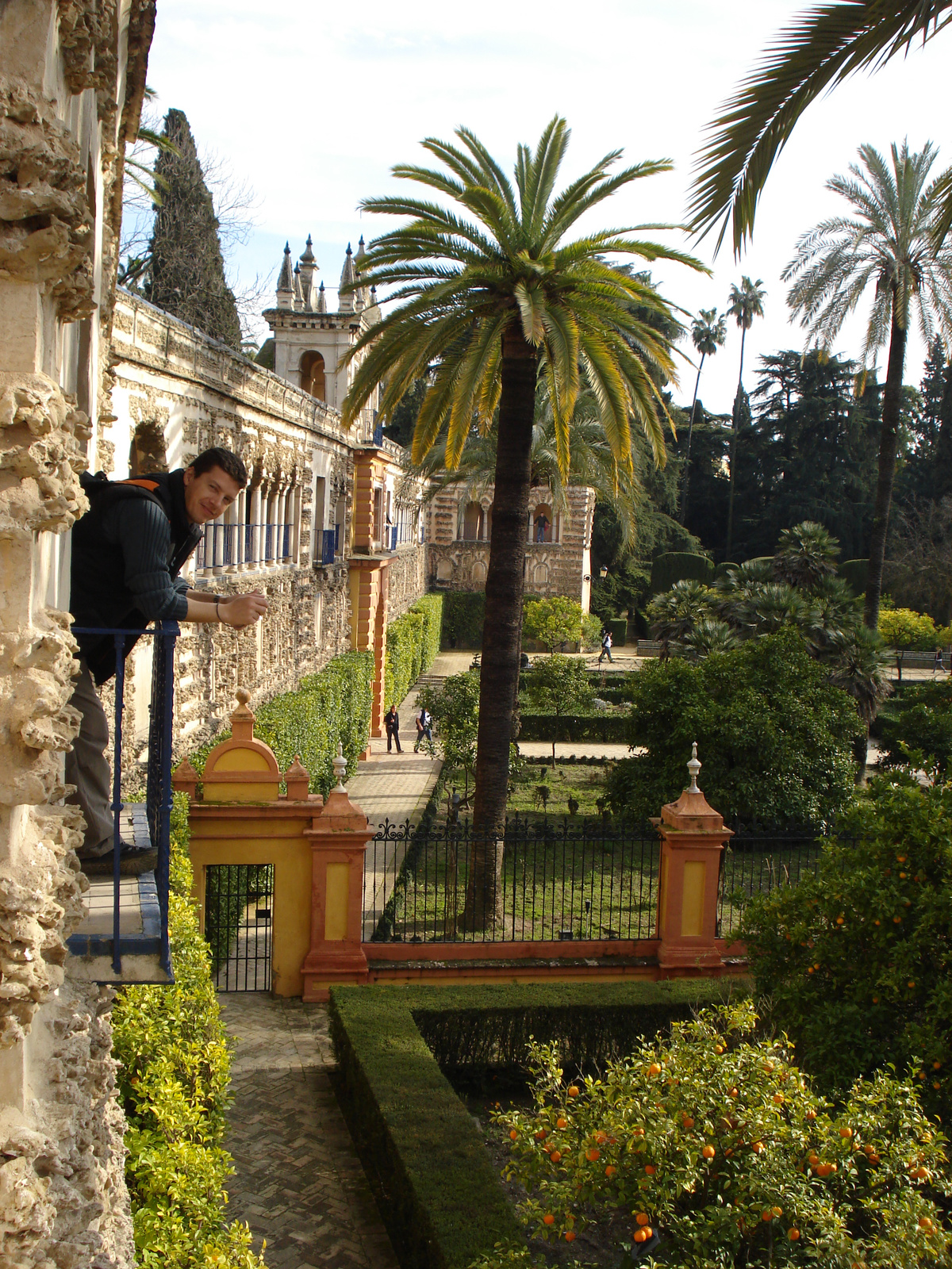 Sevilla - a királyi palota kertje