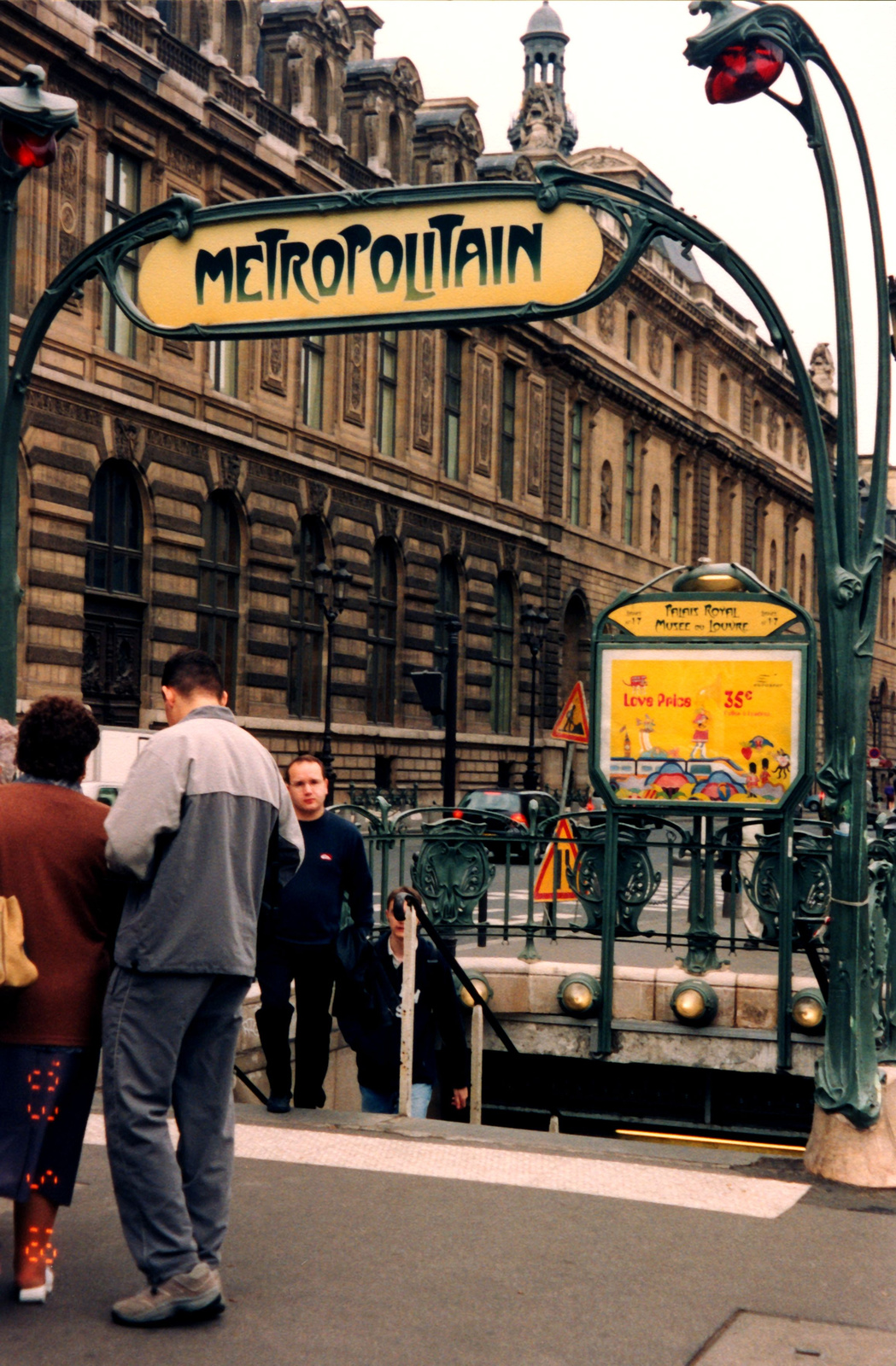 Metro lejárat