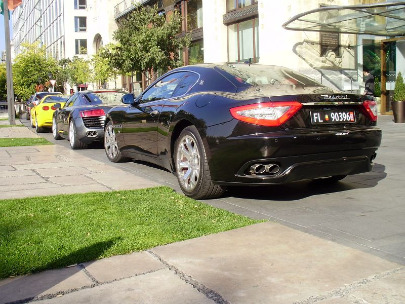 Maserati GT vs. Audi R8 vs. Corvette