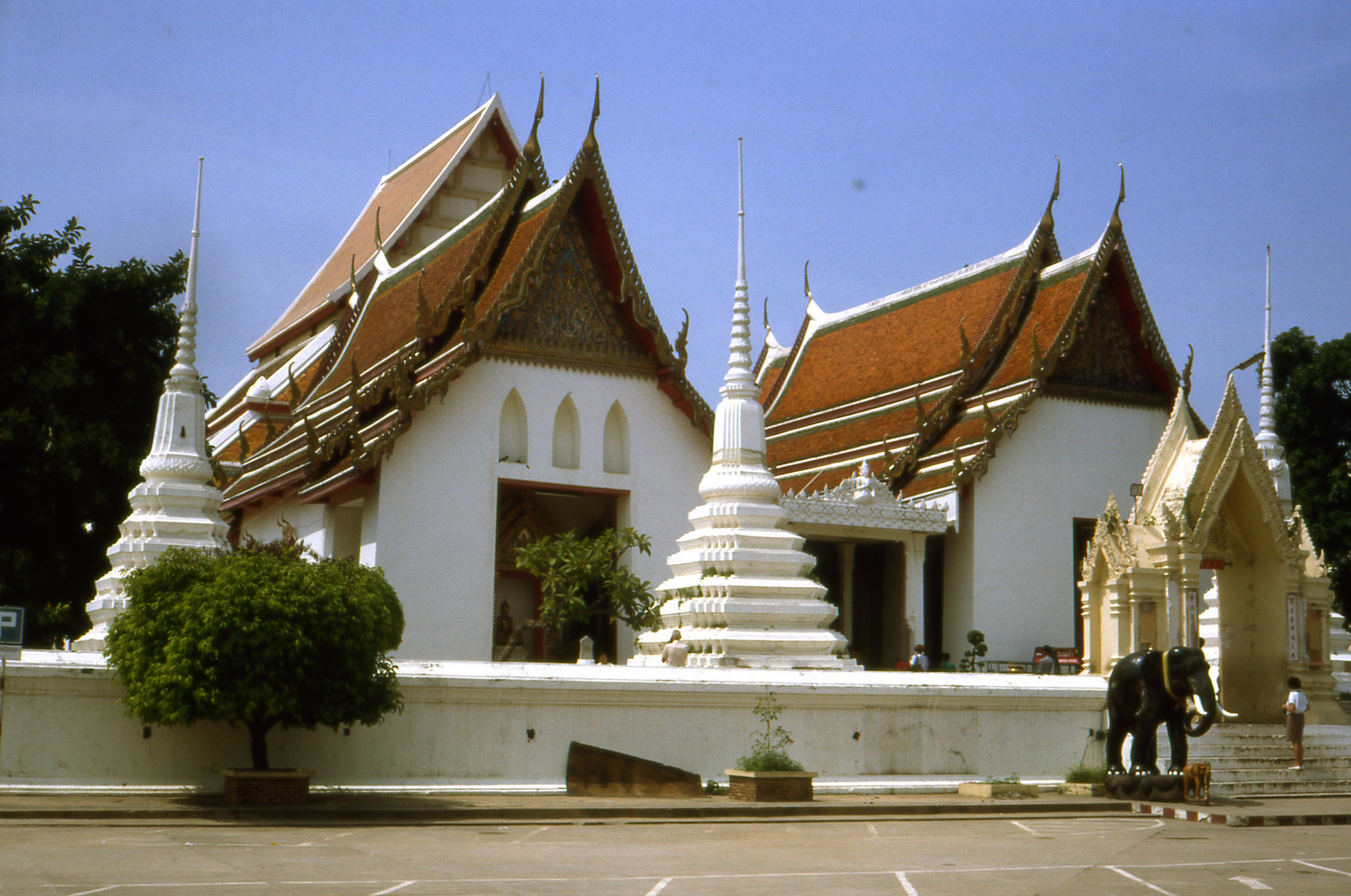 Ayutthaya templom