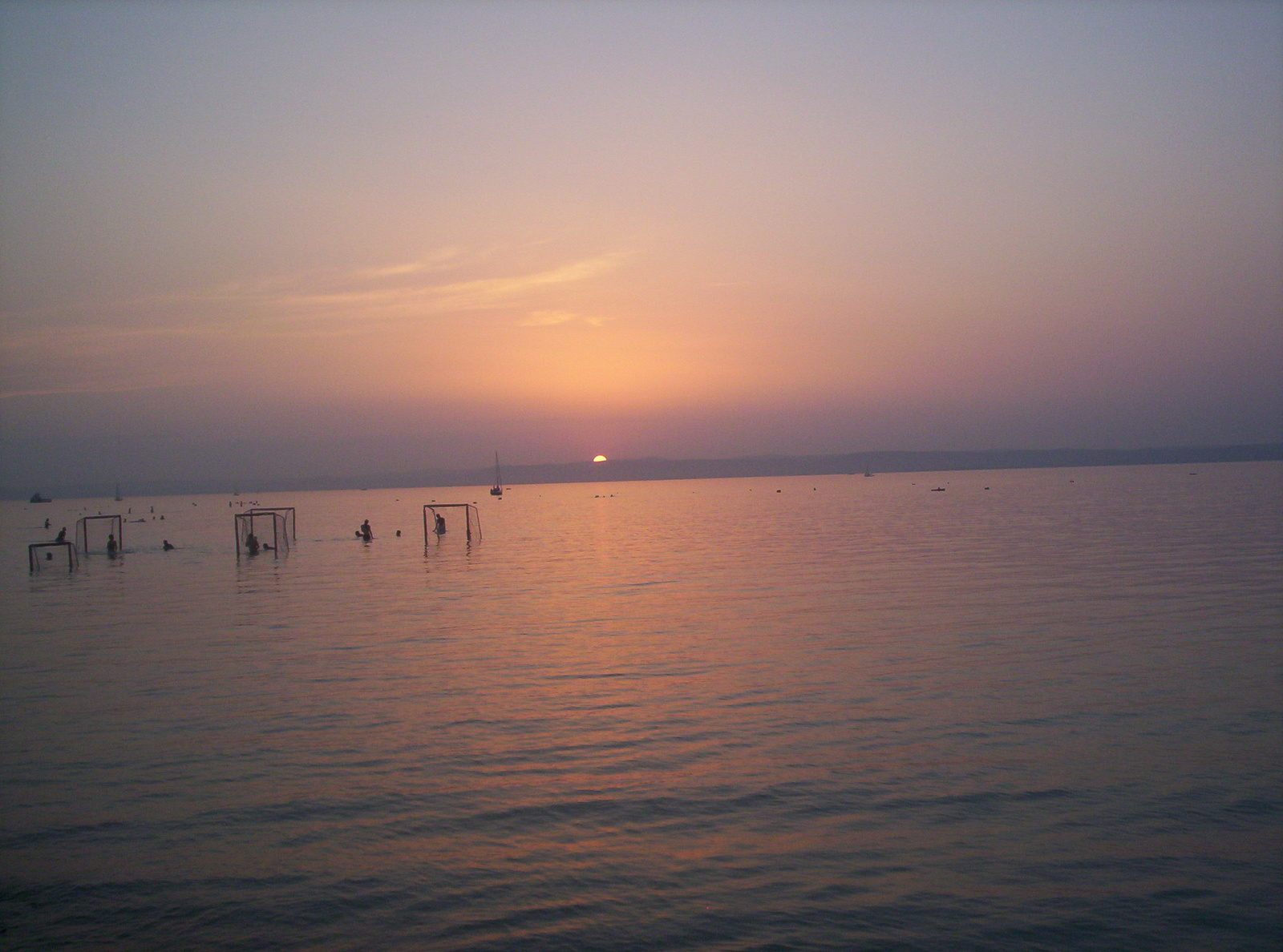 Balaton naplemente