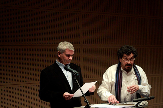 AICA díj 2009 Horányi Attila és Baán András