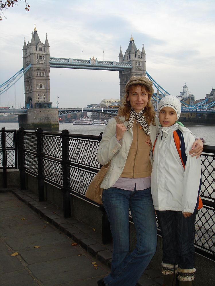 Harmadik nap - Tower Bridge és a lányok