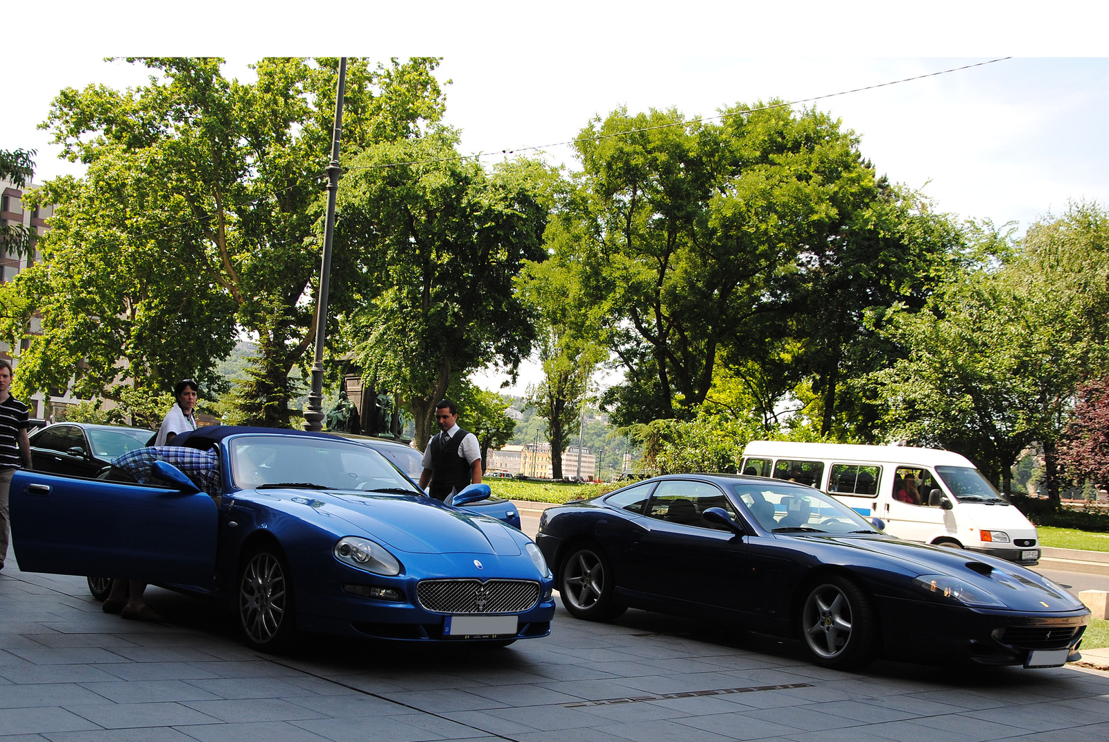 Maserati GranSport Spyder & Ferrari 550 Maranello