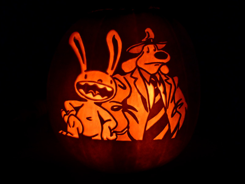 Sam and Max Pumpkin