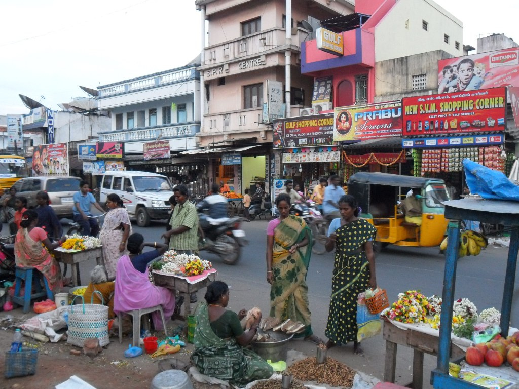 utcakép, pondicherry