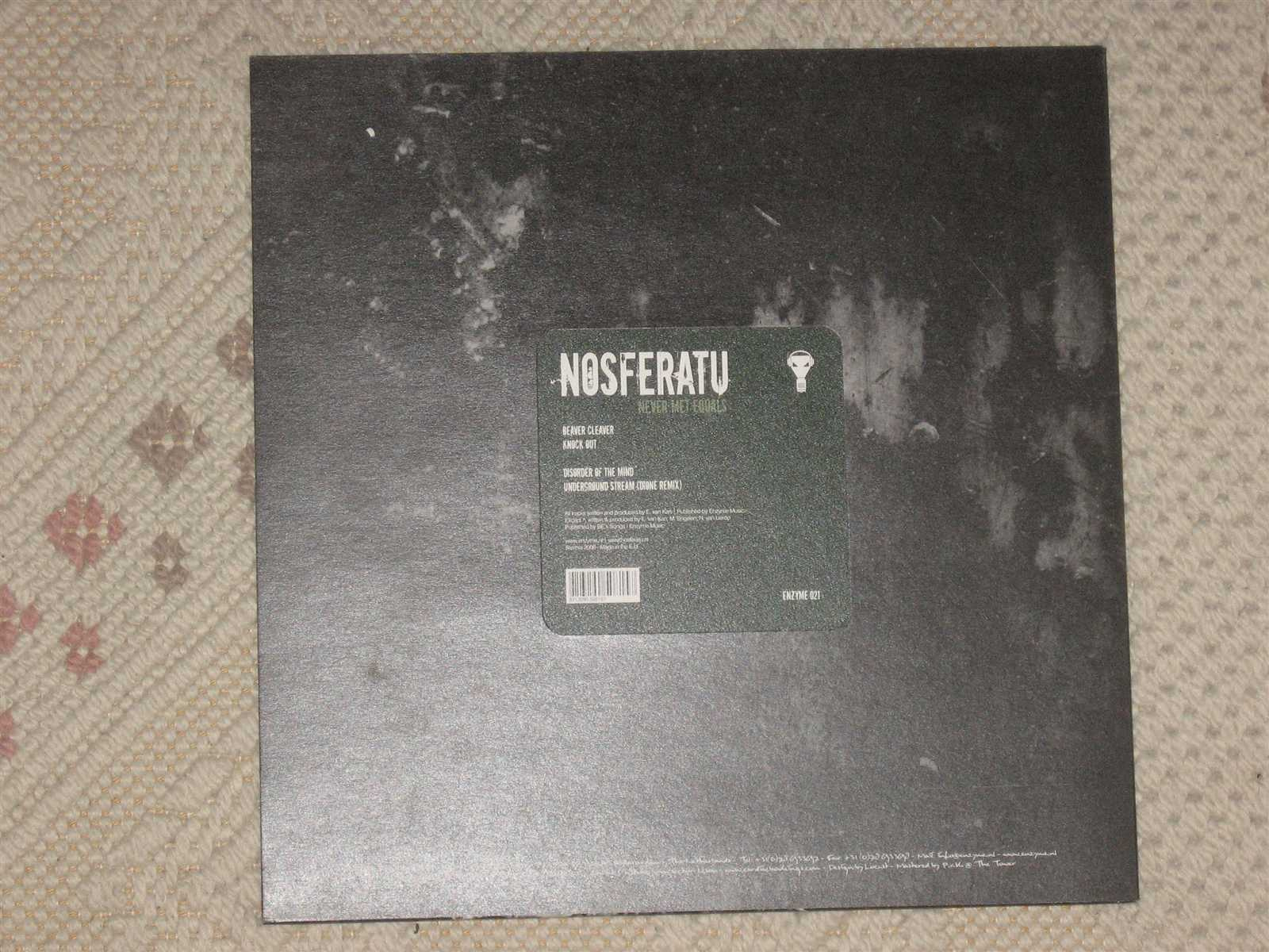 (ENZYME021) Nosferatu - Never Met Equals (back)