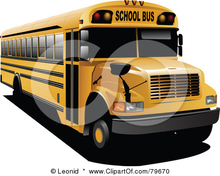 79670-Royalty-Free-RF-Clipart-Illustration-Of-A-Yellow-School-Bu