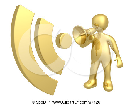 87126-Royalty-Free-RF-Clipart-Illustration-Of-A-3d-Rendered-Gold