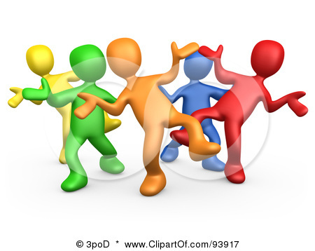 93917-Royalty-Free-RF-Clipart-Illustration-Of-A-Diverse-Group-Da