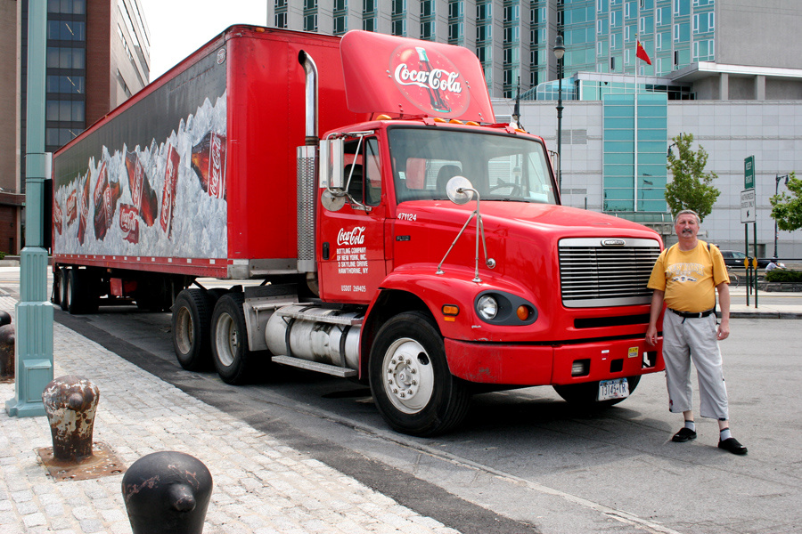 Coca Cola Truck NY city