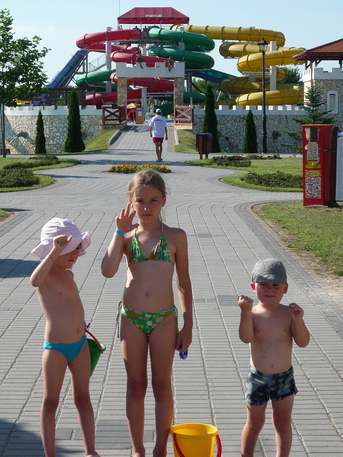 2010 Cegléd Aquapark, Jázmin - Kíra - Boti