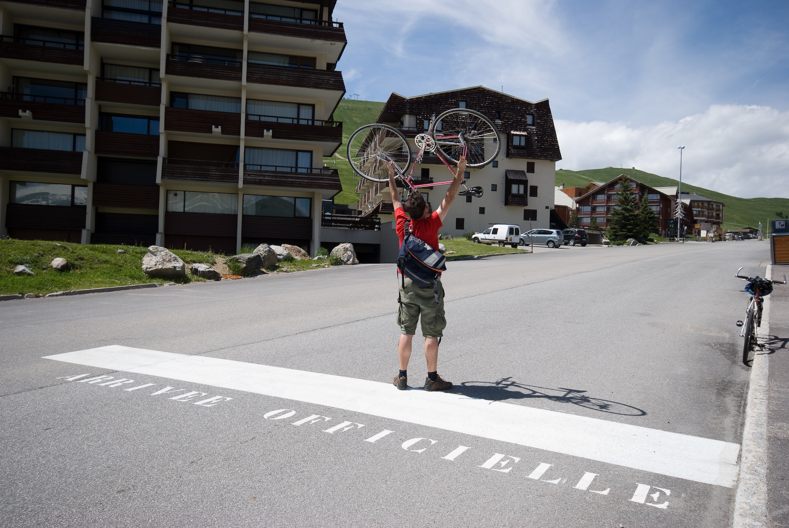 Az első bagaboo Alpe d'Huez-en?