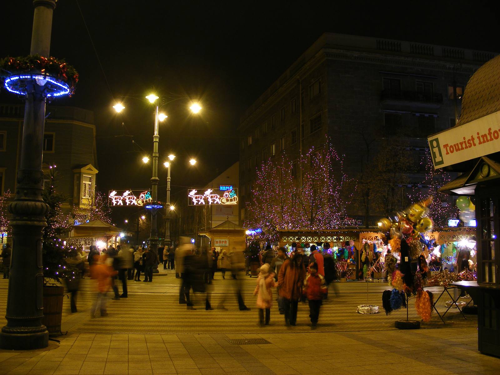 Debrecen Belváros - Ünnepi fények