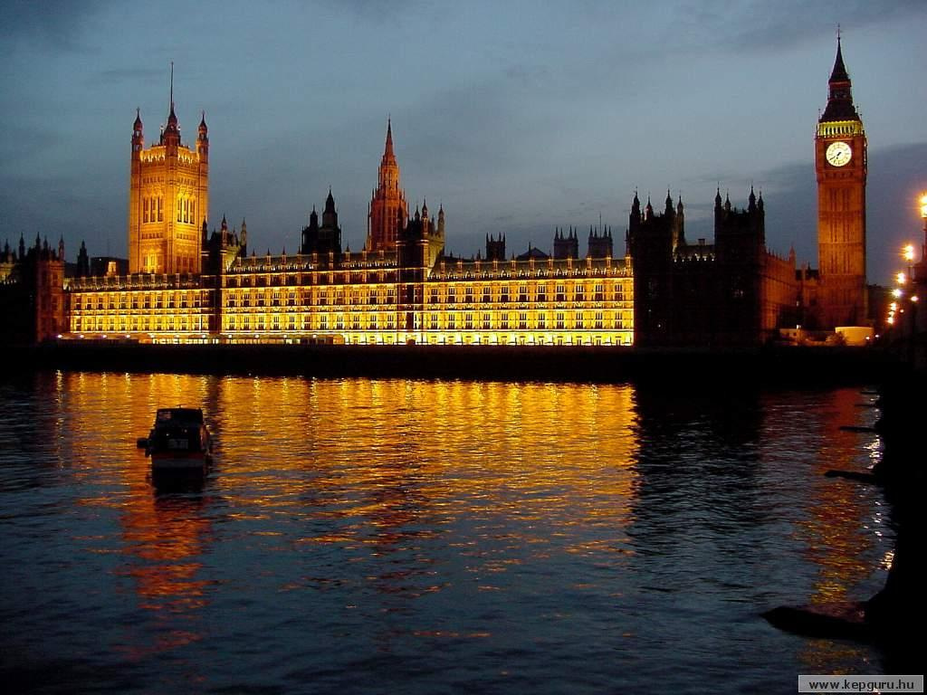 A Big Ben és a Westminster, London