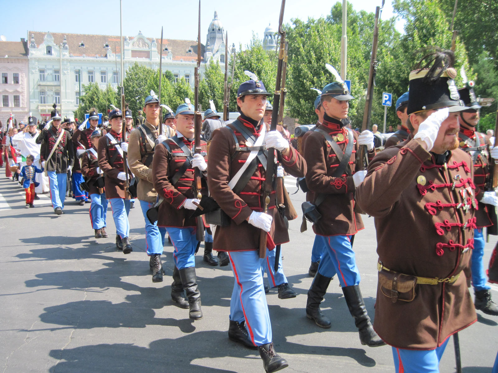 huszár felvonulás szeged