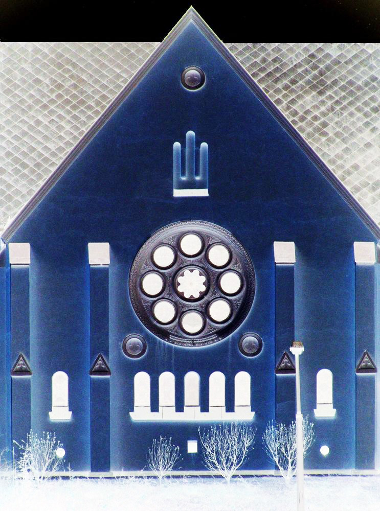 A kék templom